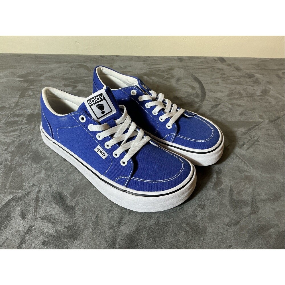 Splay San Juan Rev LT Blue Canvas Lace UP Shoes Men’s 9 Women’s 11